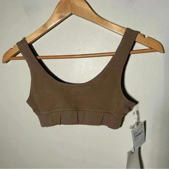 NWT GOOD AMERICAN Essential Scoop Bra 1/S - Picture 4 of 8